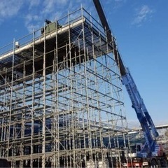 足場とびのお仕事（正社員登用可❗️）の画像