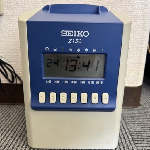 セイコーソリューションズ 多機能タイムレコーダー Z150