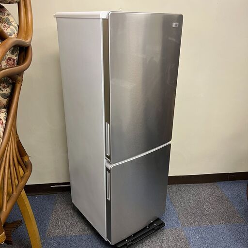 【稼動品】Haier ハイアール ノンフロン冷凍冷蔵庫 JR-NF173B 173L 2021年製 ホワイト 生活家電 中古