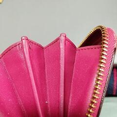 COACH  バイカラー長財布の画像