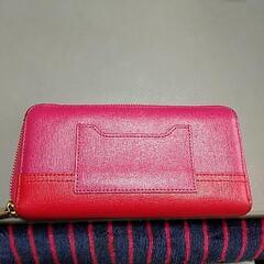 COACH  バイカラー長財布の画像