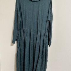 【2回のみ着用】綿ワンピースの画像