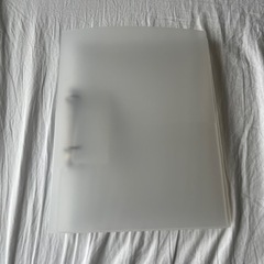 A4サイズ　クリアファイル　無印良品