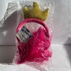 正規品　上海ディズニーランド　ピンク色　イヤーマフラー　耳あて　カチューシャ　　　　　　　の画像
