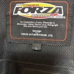 FORZA バイク用メッシュジャケット　黒　　　　の画像
