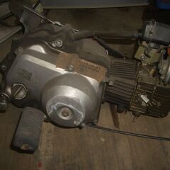 ホンダ　スーパーカブ50CCエンジン12V値下げの画像