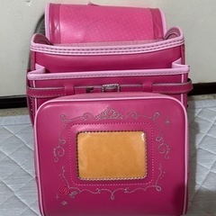 子供用品 キッズ用品 子供用バッグ　ランドセル　ピンクの画像