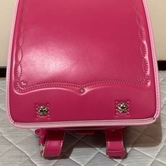 子供用品 キッズ用品 子供用バッグ　ランドセル　ピンクの画像