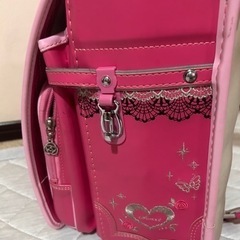 子供用品 キッズ用品 子供用バッグ　ランドセル　ピンクの画像