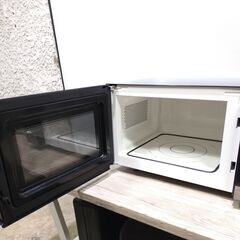🍎ツインバード 電子レンジ ミラーガラスフラット DR-D278Bの画像