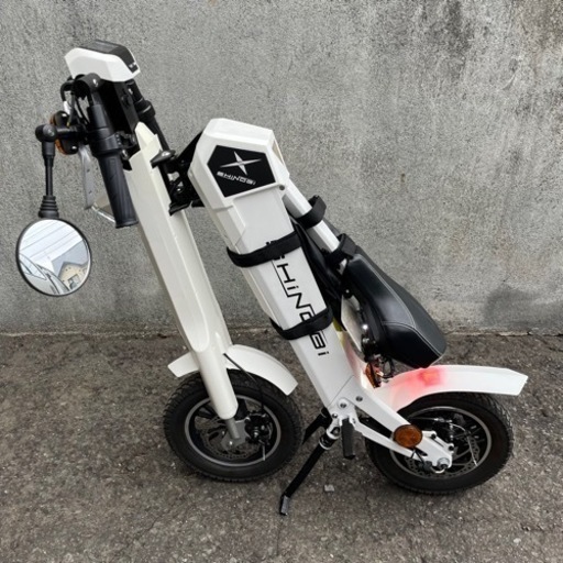 SHiNOBi (シノビ) 電動バイク 原付バイク 自動開閉機能 折りたたみ 電動スクーター 公道走行可能 EV