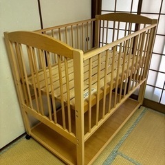 ベビーベッド　ベビー用品 　日本製