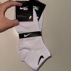 2点ペア 新品ナイキ NIKE靴下25-28cm
