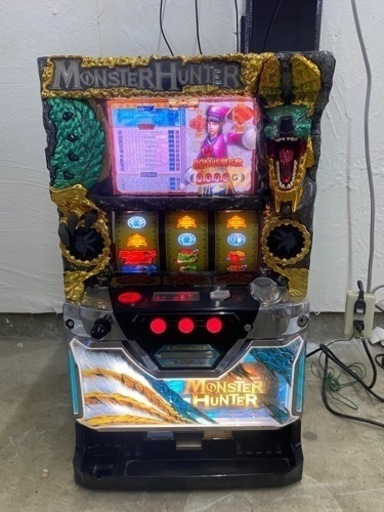 パチスロ　実機　モンスターハンター月下雷鳴