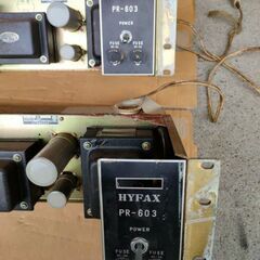 HYFAXのパワーアンプ,   2台の画像