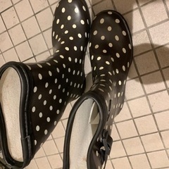 長靴雨25cmと24cmの画像