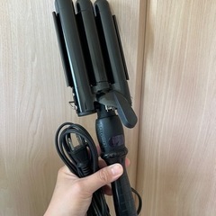 サロニア　3連アイロン　ウェーブ