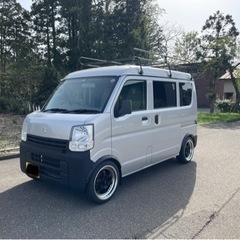 H29年 エブリィ 4WD 車検R7年2月 新品アルミ タイヤ付...