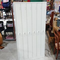 各ロッカー鍵2本付｜ハンガー網棚付｜6人用ロッカー②