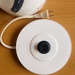【受け渡し予定者決定】 【5/5まで】T-fal 電気ケトル(JUSTINEホワイト BF502023)の画像