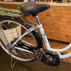 maruishi前後タイヤ・チューブ新品！】 LEDオートライト 6段変速 26