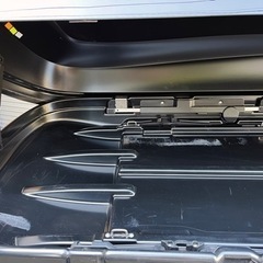 【20％値下げ】 メルセデス・ベンツ 純正 ルーフボックス 400L +ベーシックキャリアの画像