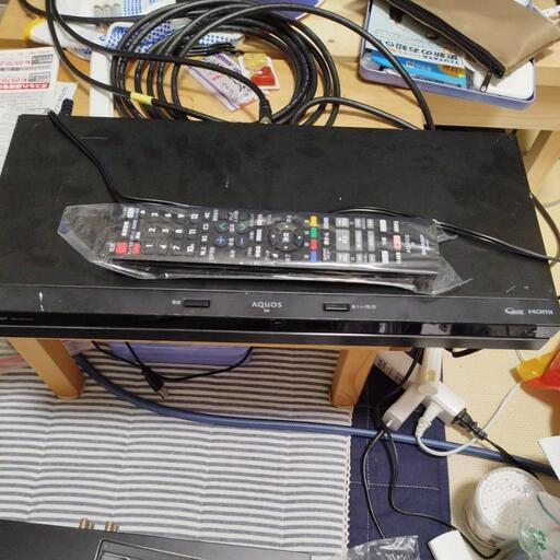 動作品 2018年製 BD-NW1200 SHARP AQUOS BDレコーダー リモコン付 HDD シャープ