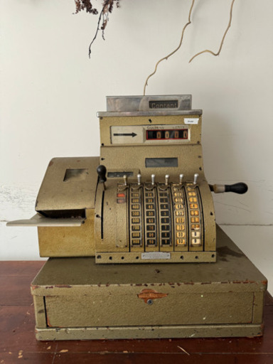 アンティーク　レジ　キャッシャー