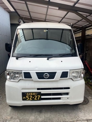 日産 クリッパー軽バン GBD-U71V 白
