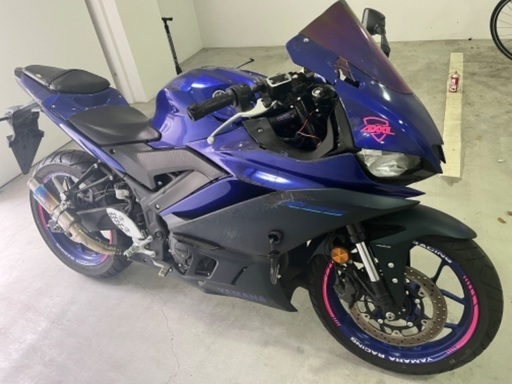 Yamaha yzfr25事故車 部品取り用 （YZF-R25 レーサー 部品取り車