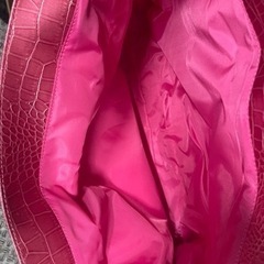 ハローキティ☆クロコダイル風ショルダーバッグ(PINK)の画像