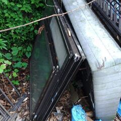 (お話し中)アルミサッシ差し上げます。