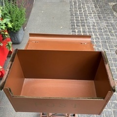 郵便ポスト　置き型の画像