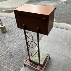 郵便ポスト　置き型の画像