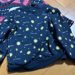 裏起毛　トレーナー　セット　100の画像