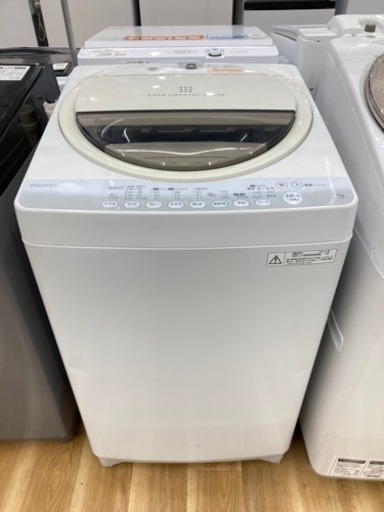 【トレファク高槻店】安心の6ヶ月間保証！取りに来られる方限定！TOSHIBA（東芝）の全自動洗濯機のご紹介です！