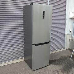 北海道札幌市　 アズマ　冷凍冷蔵庫　327L　JN-RE327LB　2022年製　臭あり　中古品の画像