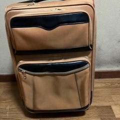 キャリーケース・ソフトタイプ二輪あげます