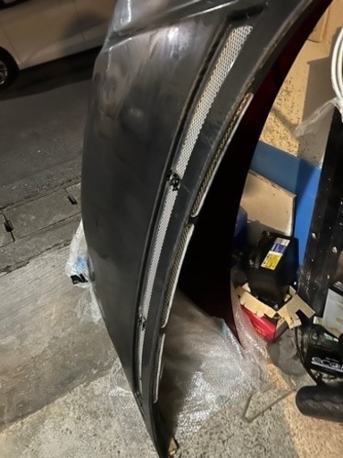 JZX100チェイサーカーボンボンネット、トランク