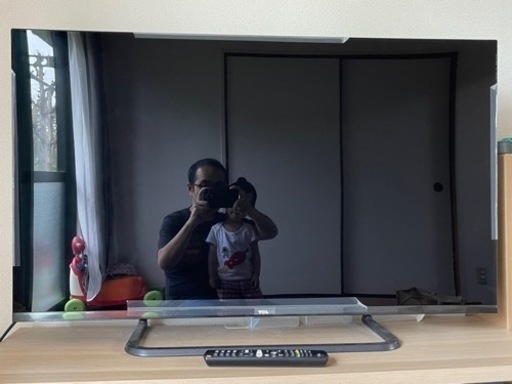 TCL 50インチ 4K テレビ 50P8S 直接引取限定