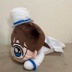 寝そべりLLぬいぐるみ“怪盗キッド”コナンの画像