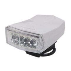 原付の予備灯に　自転車　LEDヘッドライト ４灯ＬＥＤ　