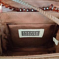 【美品】ITALY　FRANCA CARRARO　バッグの画像