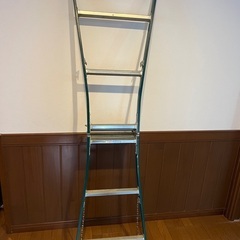 ★珍品★アンティーク★脚立★ハシゴ★さざ波脚立★梯子★はしご★の画像
