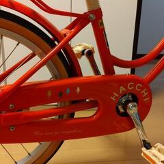 自転車  HACCI  18インチ 赤の画像