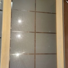 (決まりました)無料・ガラステーブル椅子セット