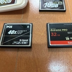 CF（コンパクトフラッシュ）　初期化済　6枚　transcend外の画像