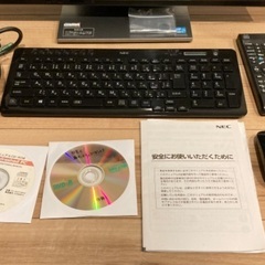 NEC 大画面 TVパソコン ジャンク DIY活用前提の画像