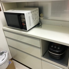 パモウナ　食器棚の画像