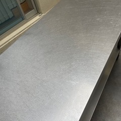 【美品】業務用 作業台 厨房　調理台 幅1200×奥行450×高さ800 店舗 厨房 飲食店 厨房機器の画像